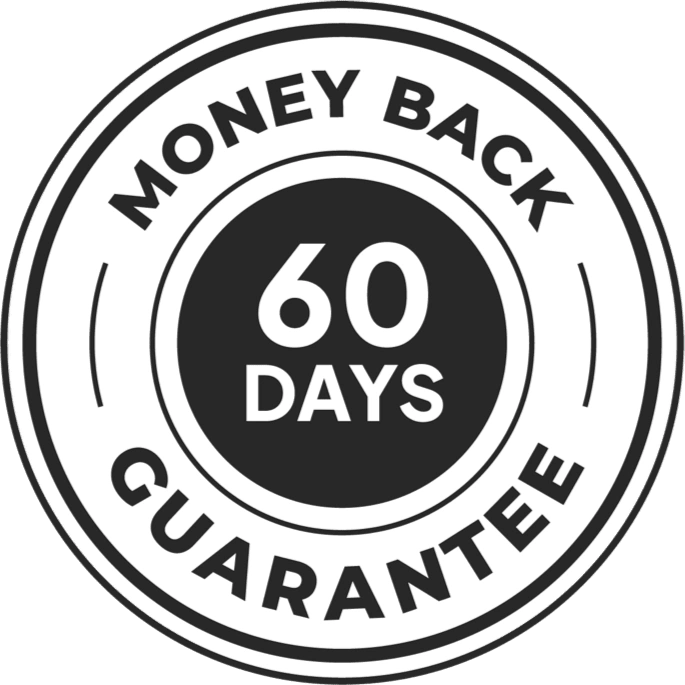 GlycoWise 60-day money-back guarantee badge